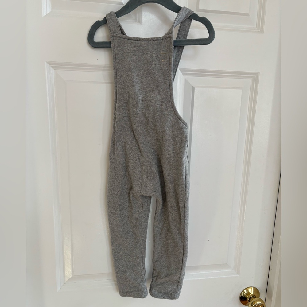Gray Label Organic Cotton Striped Tatum Romper Overalls NWT Unisex